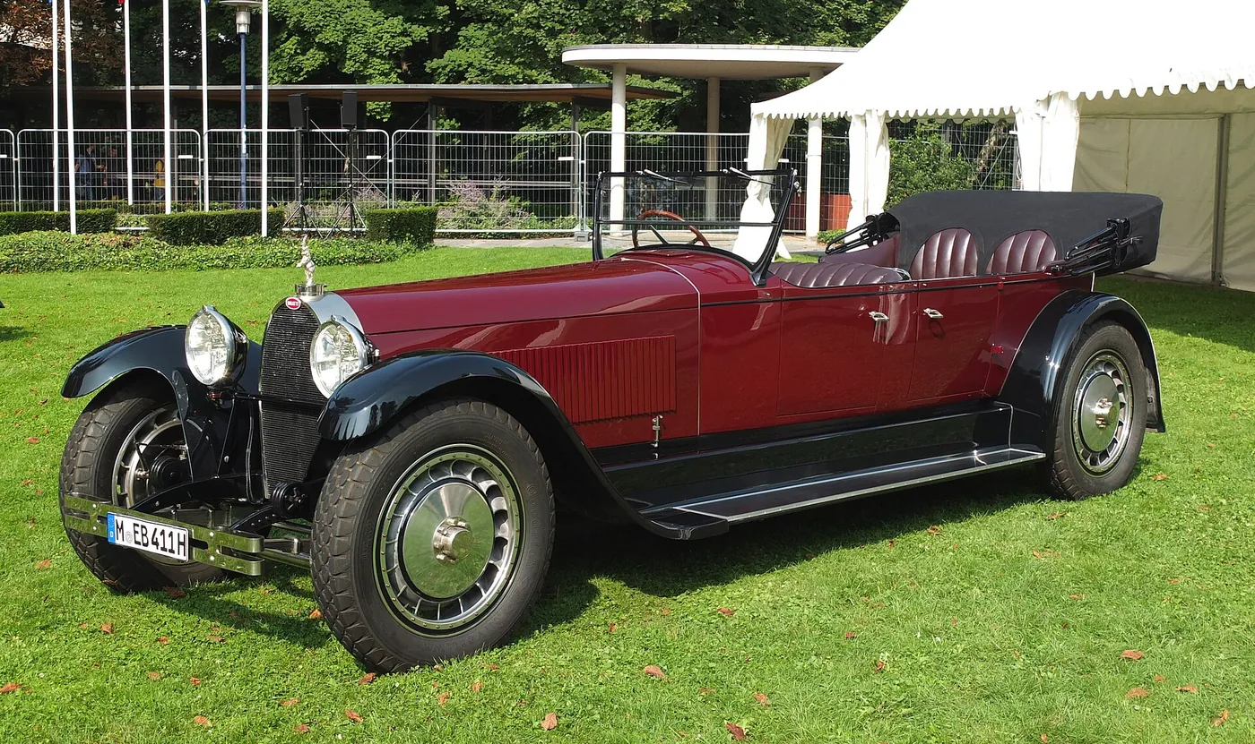 1930 Bugatti Type 41 Binder town car 1932-35 (chassis 41-111) at GIMS 2024