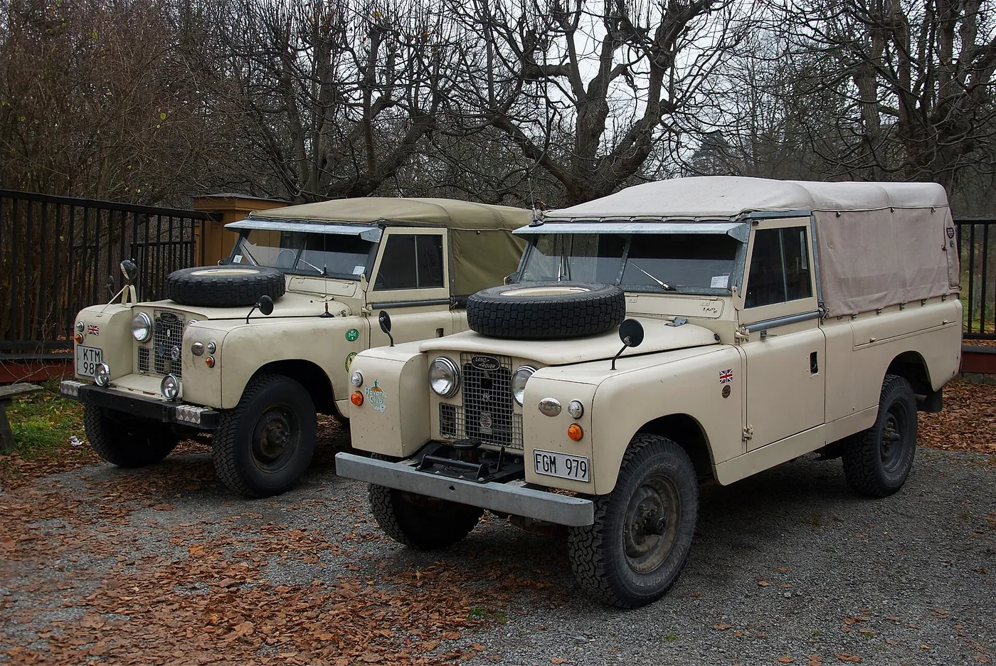 The 1948 Land Rover Series I pre-production (L07) car taken at London Concours 2023.