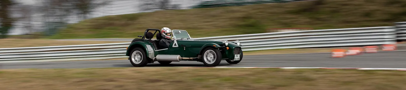 Caterham Lotus Super Seven - Club ASA - Circuit Pau-Arnos - Le 9 février 2014 - Honda Porsche Renault Secma Seat - Photo