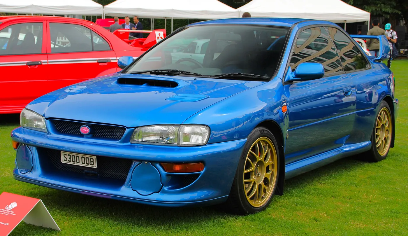 Subaru Impreza 22B — foto 5