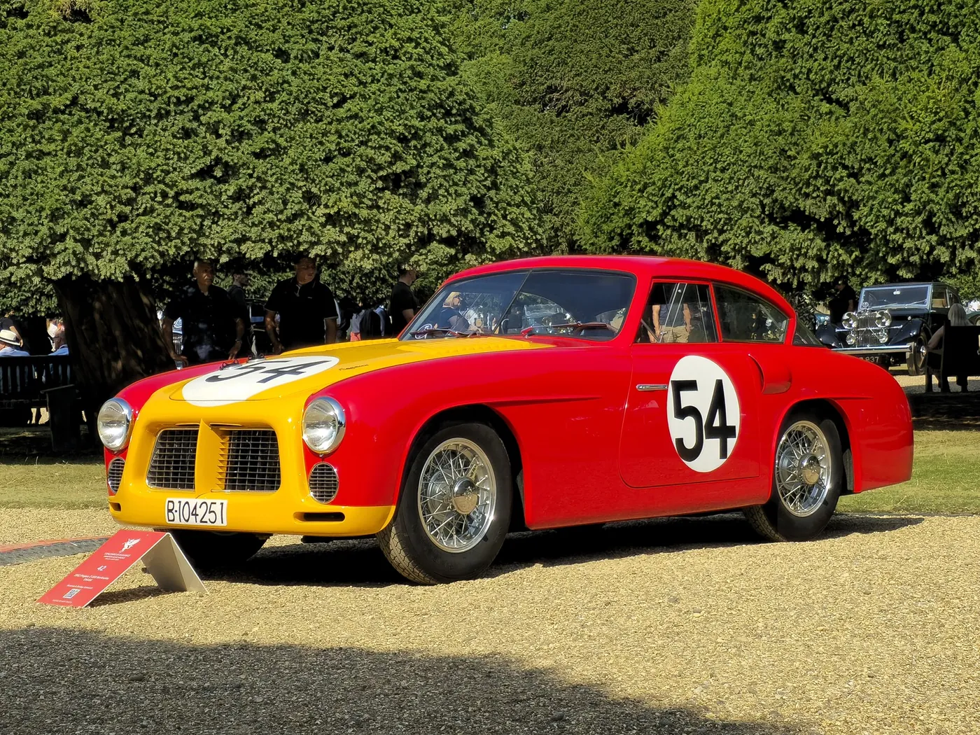 Pegaso Z-102 Berlinetta carrozado por Touring, 1952.