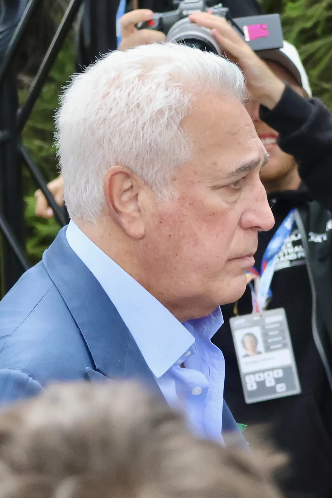 Lawrence Stroll at the Melbourne Walk during the 2026 Australian Grand Prix.