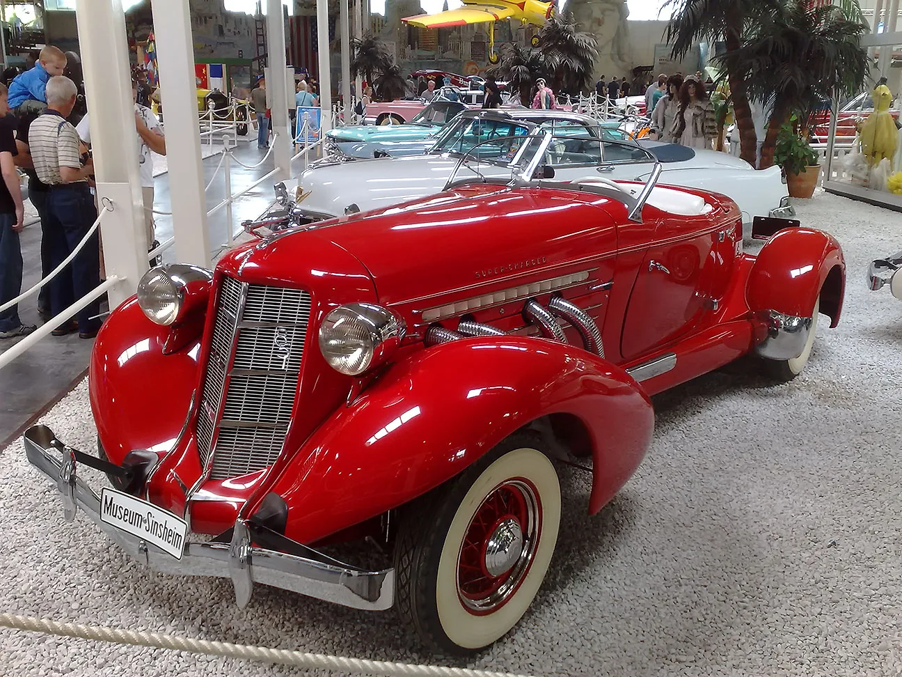 Auburn Boattail Speedster 851 at Auto- und Technikmuseum Sinsheim