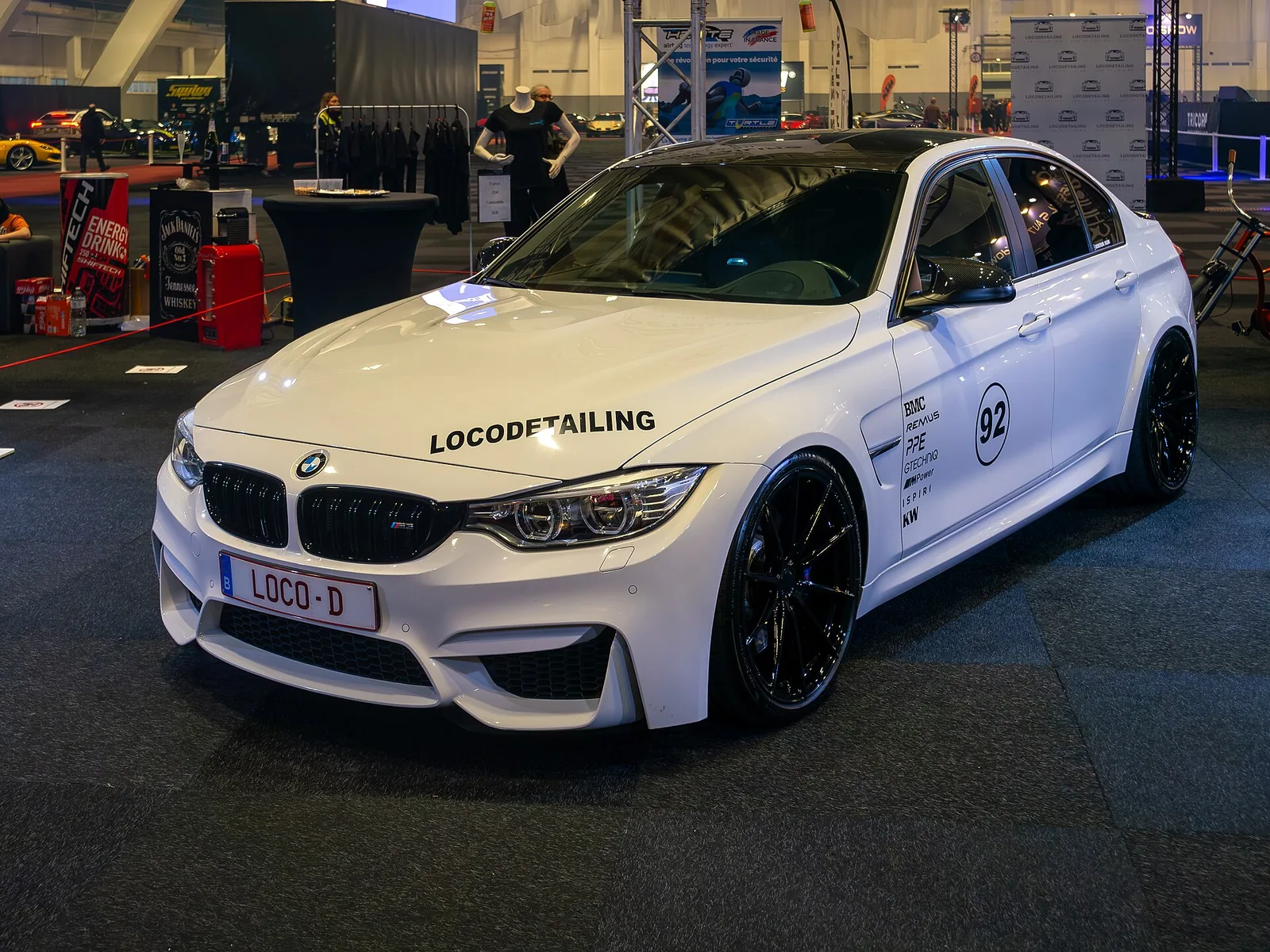 BMW M3 at Brussels Auto Show 2024