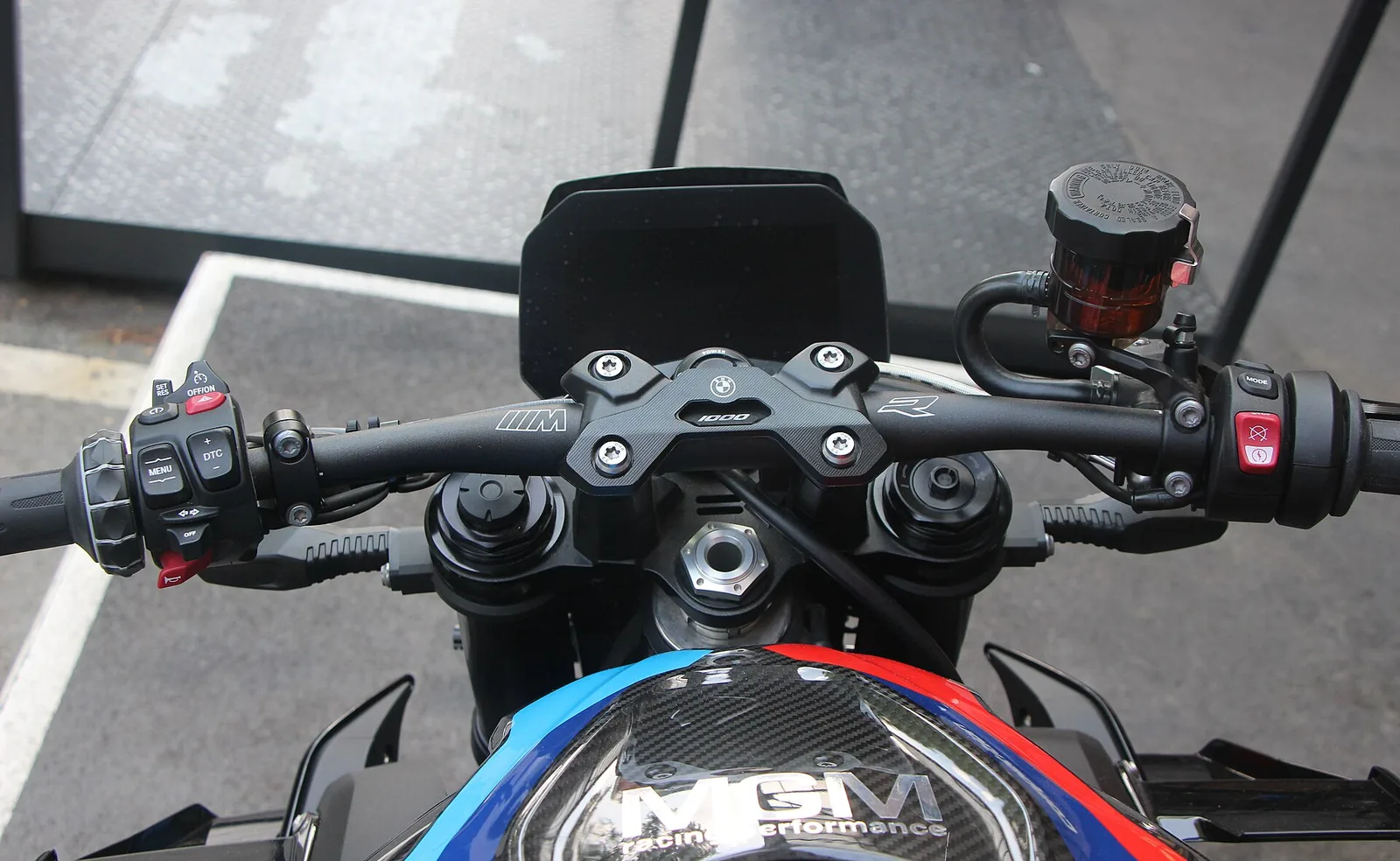 Lenkstange der BMW M1000RR