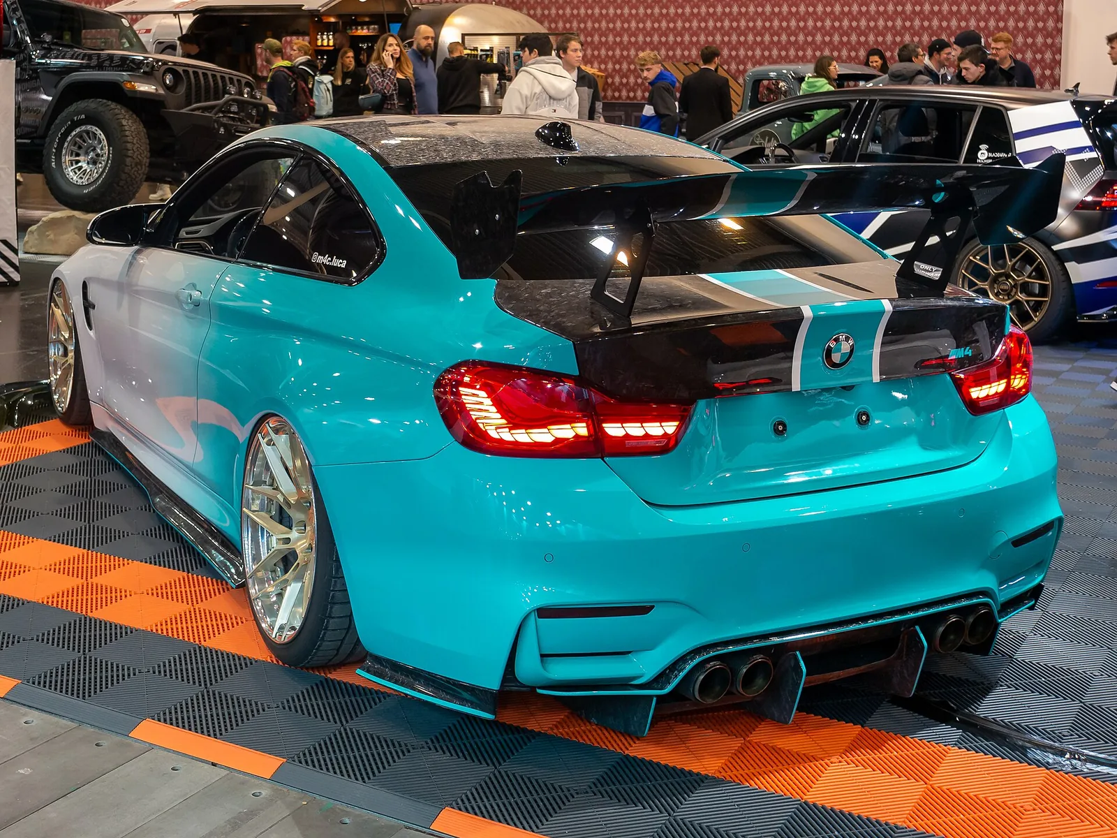 Modified BMW M4 at Essen Motor Show 2023
