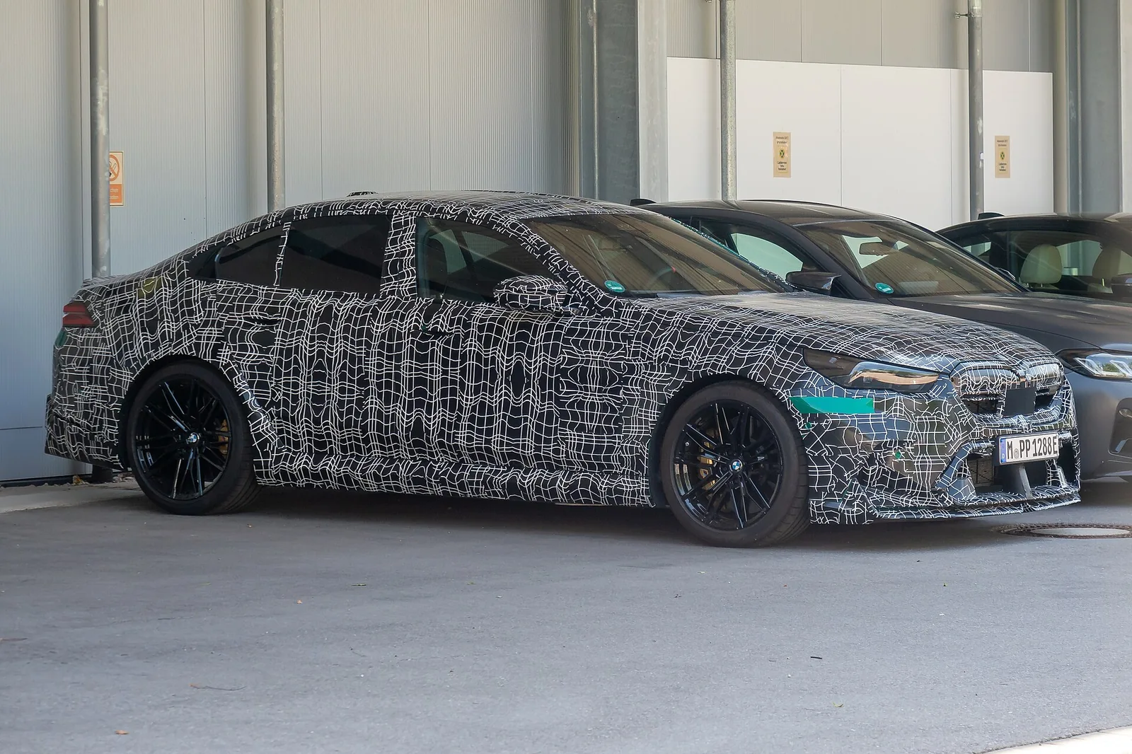 Test mule for the G90 BMW m5 in Munich