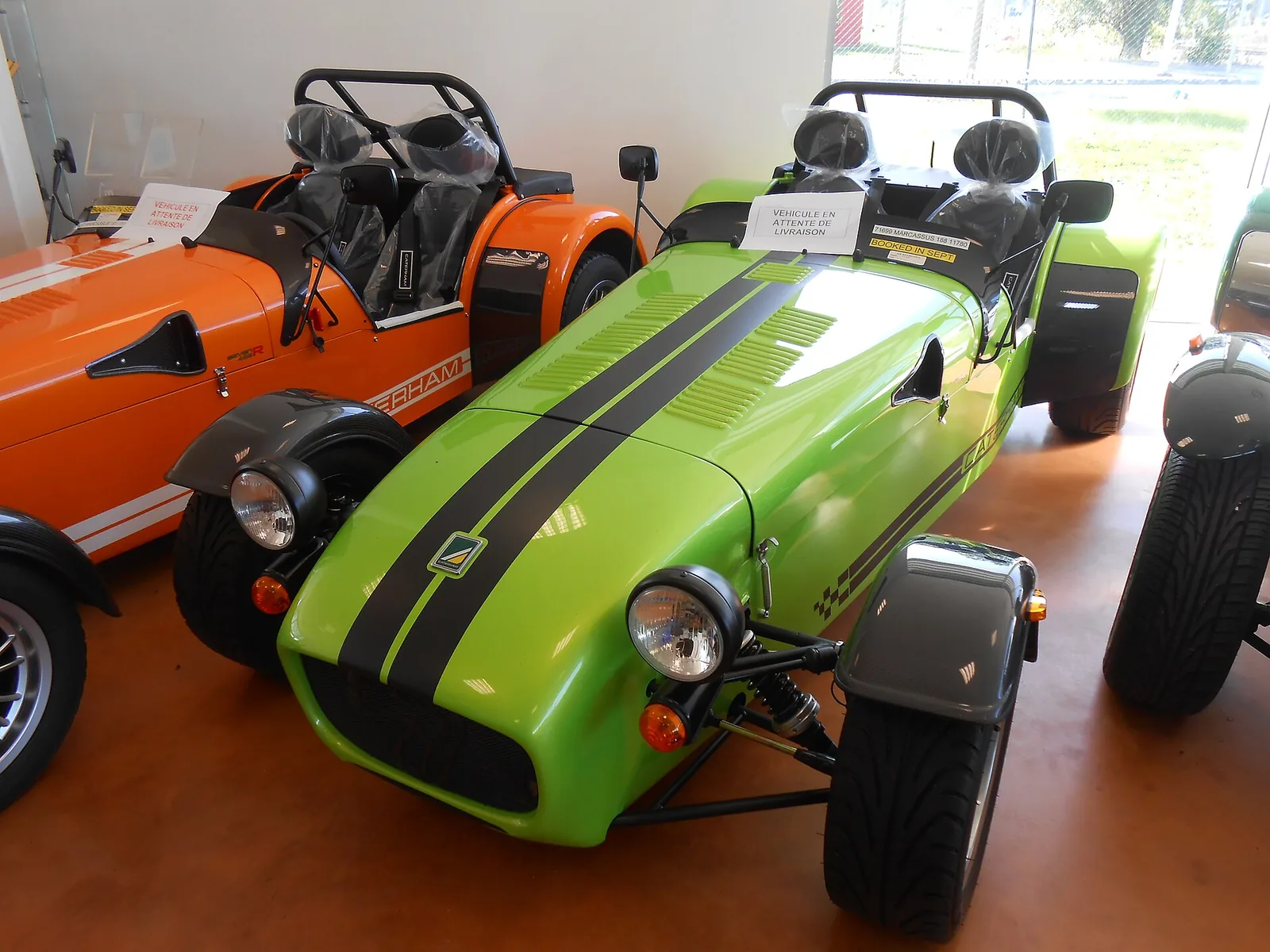 A Caterham Seven 485S.