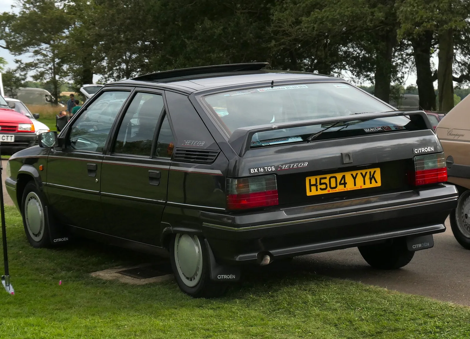 A 1991 Citroen BX Meteor at the 2024 Festival of the Unexceptional