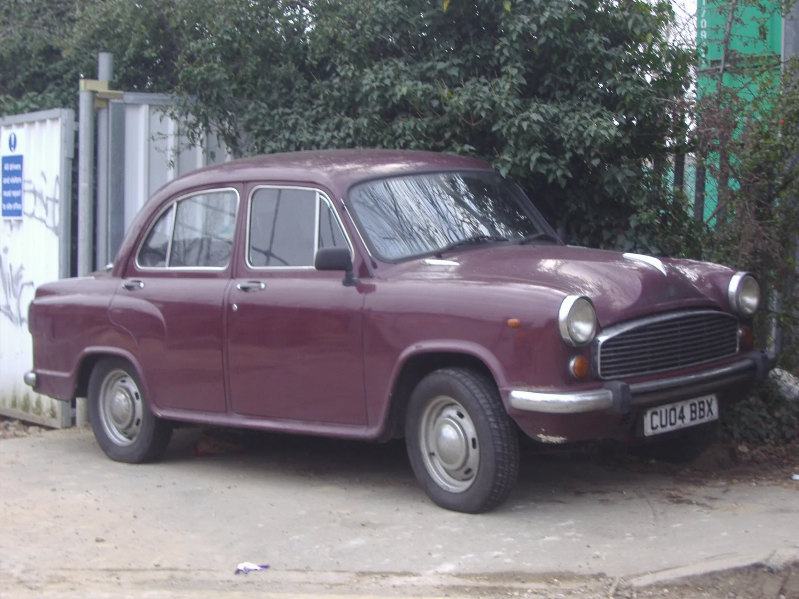 A number of these Indian cars (Morris Oxfords with Nissan engines for export) were imported officially into the UK for a few years until the