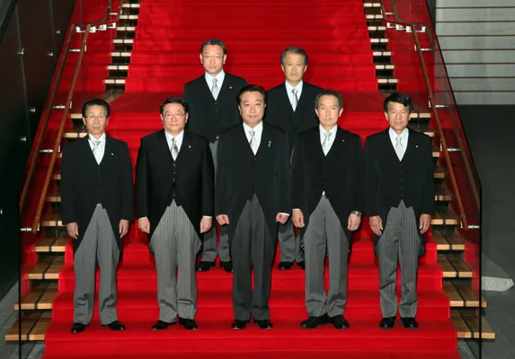 野田第２次改造内閣の発足
野田第二次改造内閣副大臣記念撮影