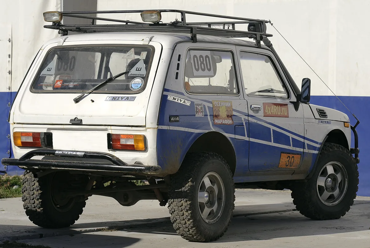 Lada-Vaz-Niva 2121. Soviet car.