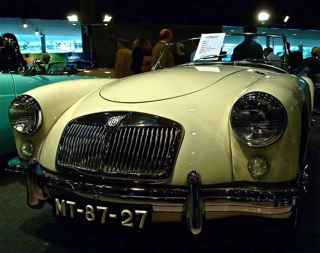 MotorClássico 2008, Parque das Nações, Lisbon, Portugal
in Wikipedia
The MGA is a sports car produced by MG division of the British Motor Co