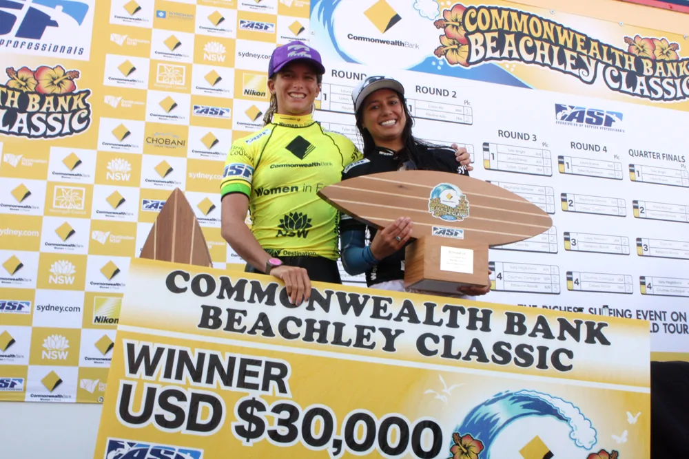 Beachley Classic Women's World Tour Surfing: Dee Why, Sydney, Australia
Courtney Conlogue Claims the Commonwealth Bank Beachley Classic Crow