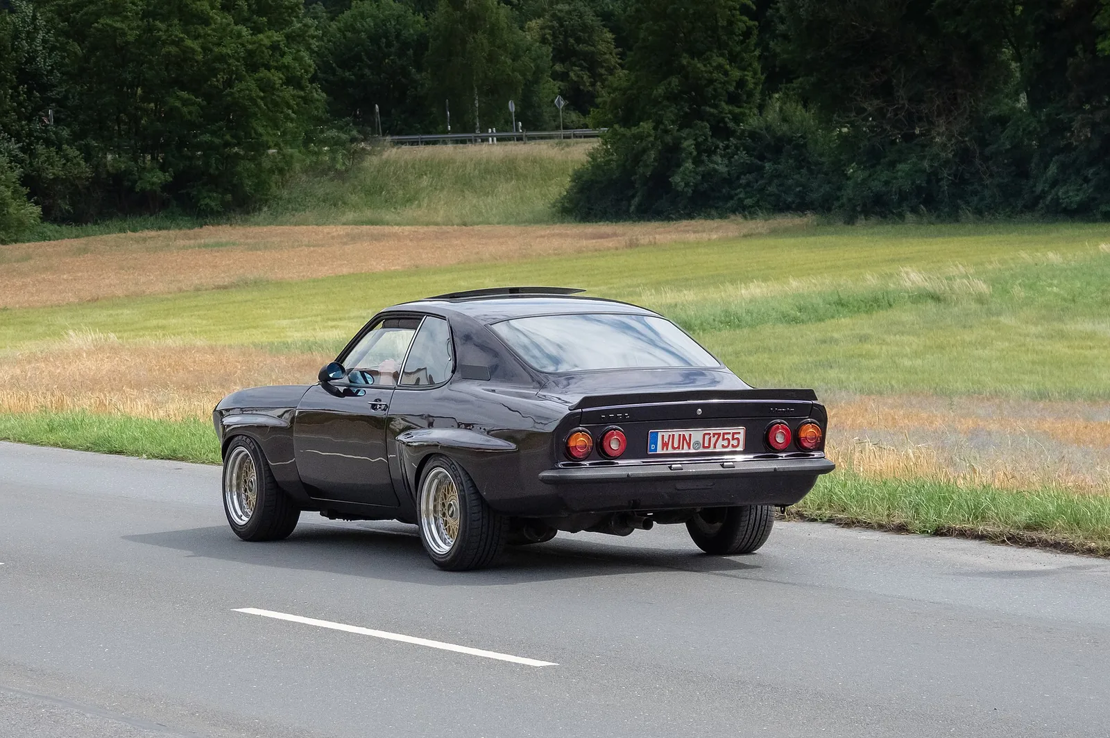 Opel Manta A at the Kulmbach 2018 classic car meeting