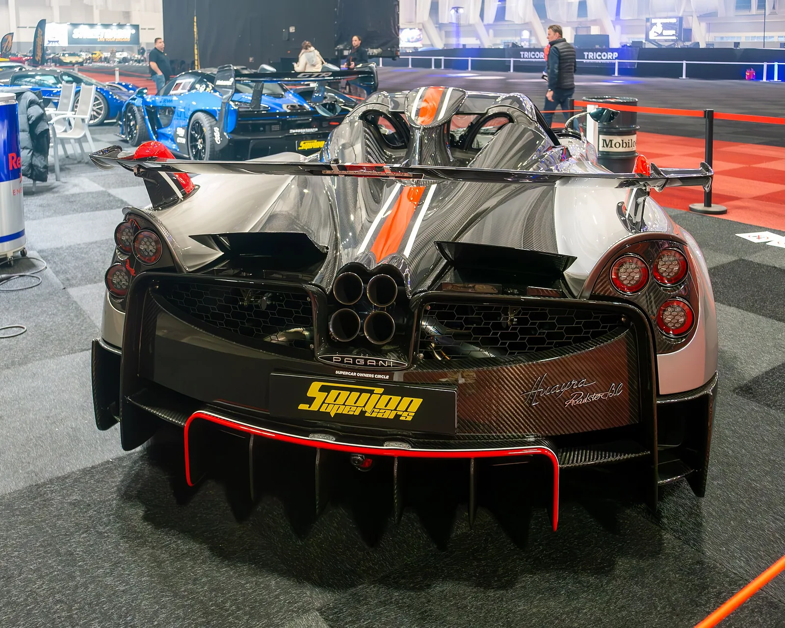 Pagani Huayra BC Roadster at Brussels Auto Show 2024