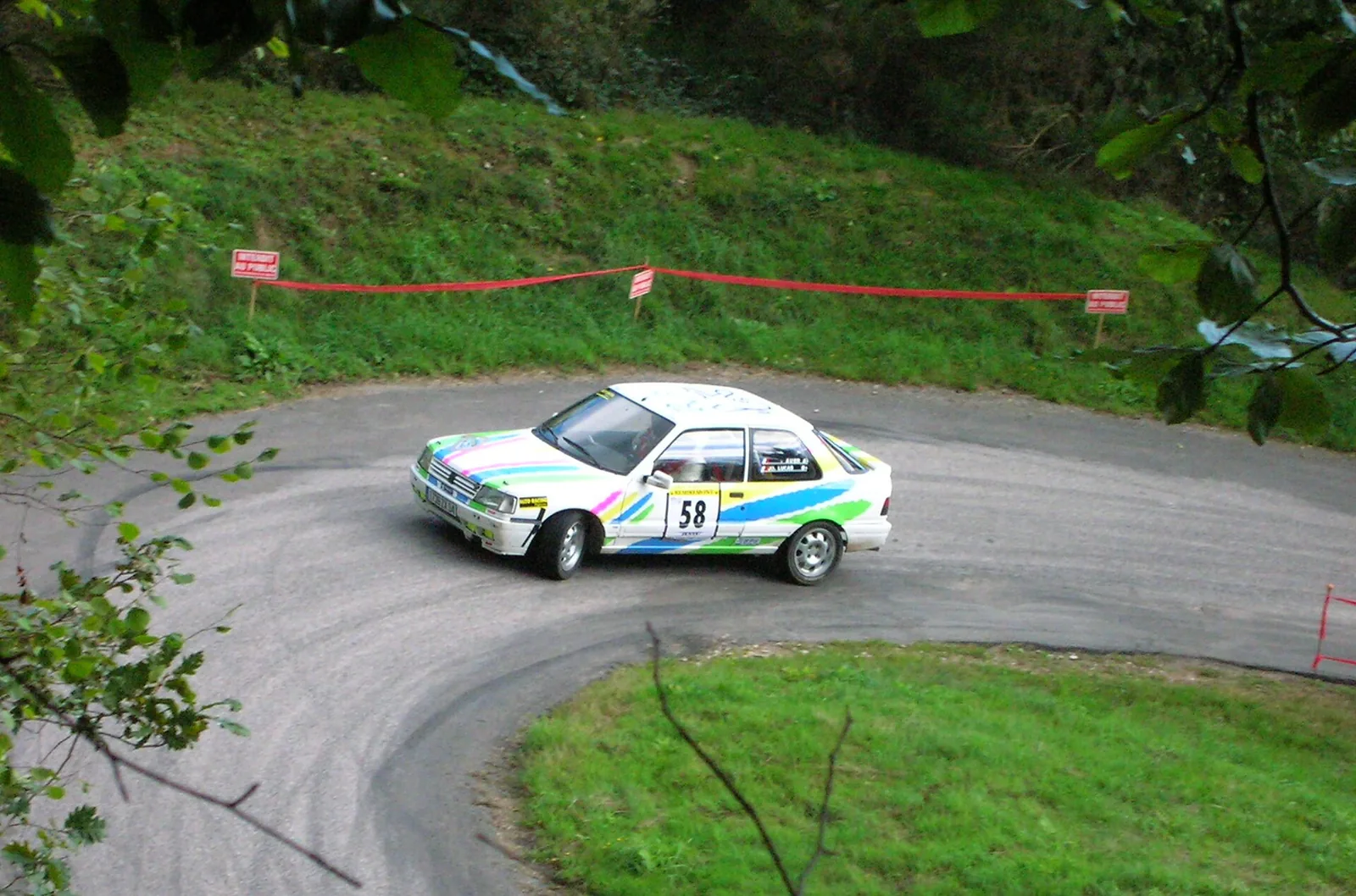 Peugeot 309 at the 2005 Rallye des Vosges