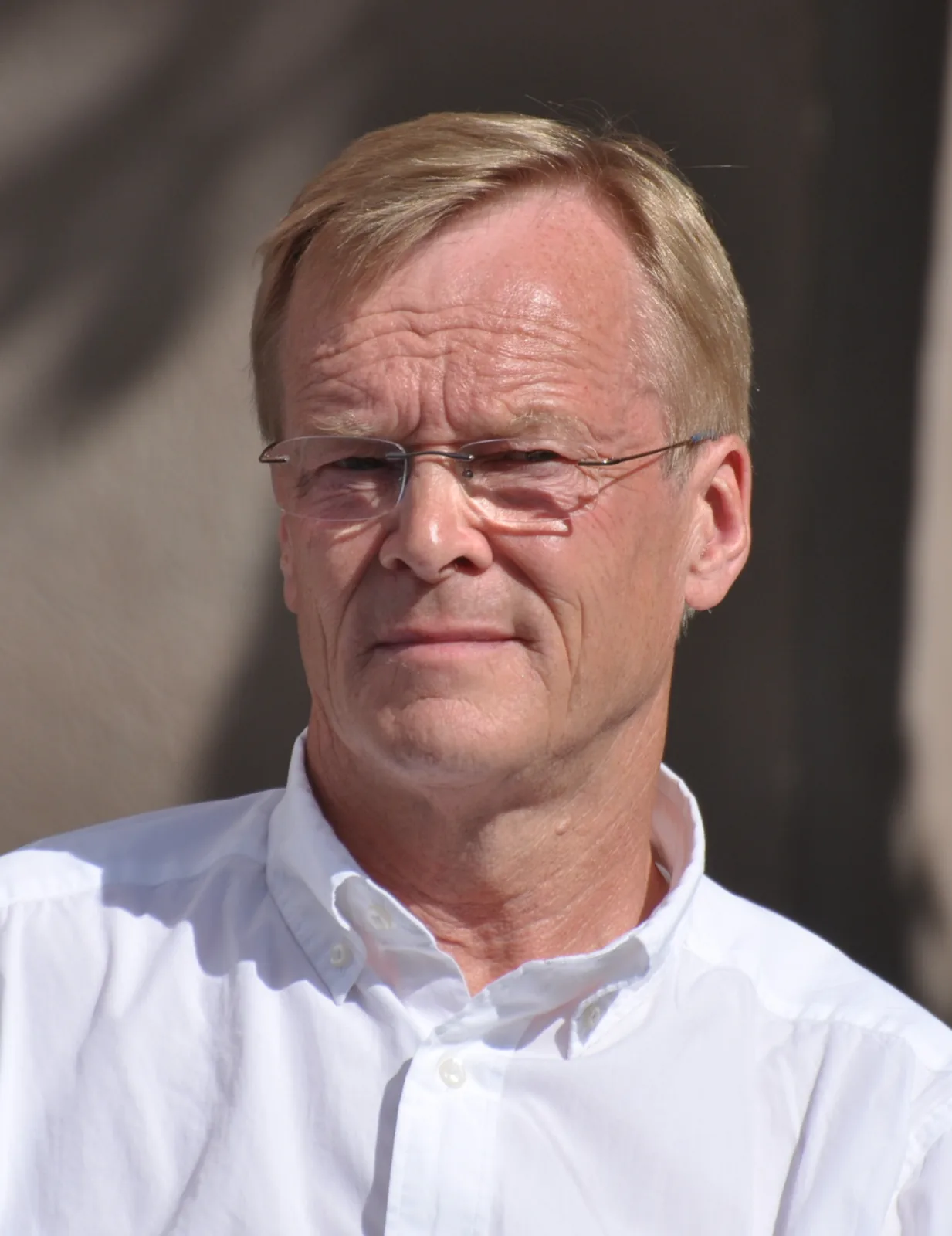 Finnish politician Ari Vatanen at SuomiAreena in Pori, 2012.