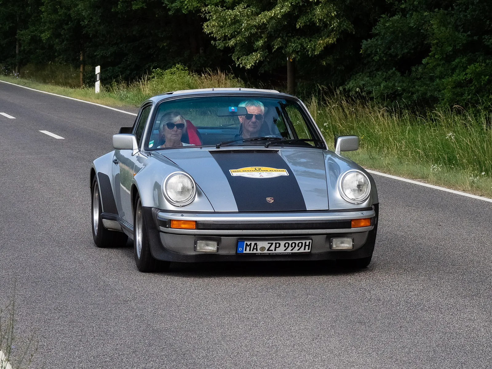 Porsche 911 Turbo (Typ 930-3.3) at the ADAC Deutschland Klassik 2018