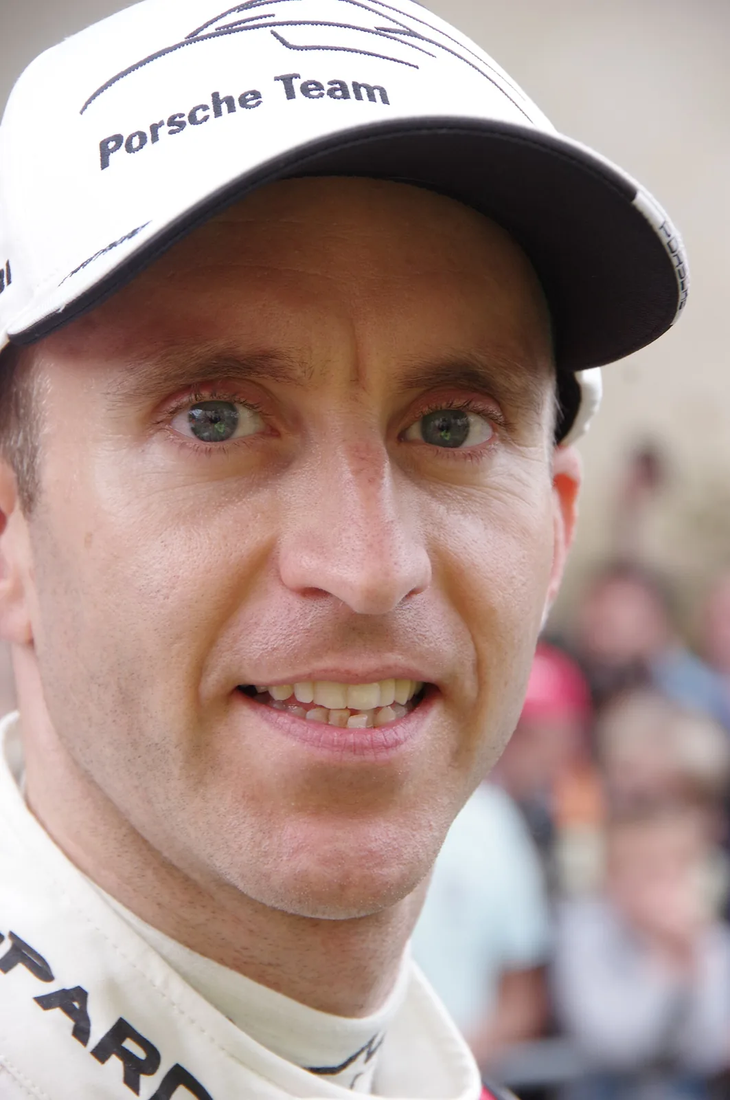Porsche Team driver Timo Bernhard during the Driver's Parade at the 2016 24 Hours of Le Mans