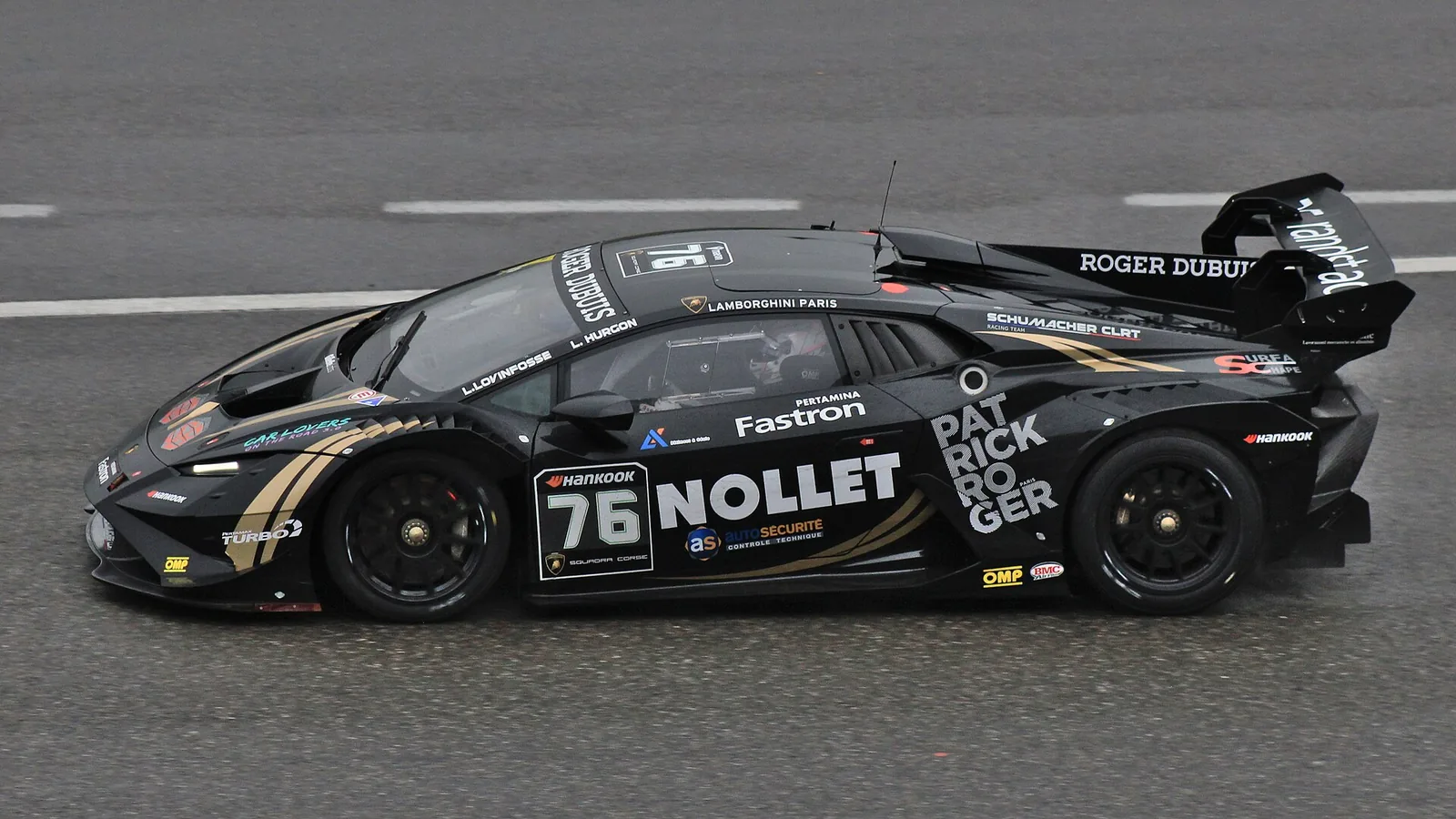 Lamborghini Super Trofeo 2024 Nürburg Nr. 76 Hurgon, Lovinfosse