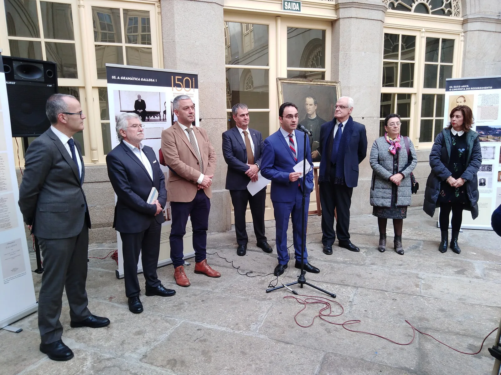 Xesús Vázquez Abad, Rosendo Luís Fernández Fernández, Valentín García Gómez, Afonso Vázquez-Monxardín, Daniel Lorenzo Valdivieso, Víctor Fre