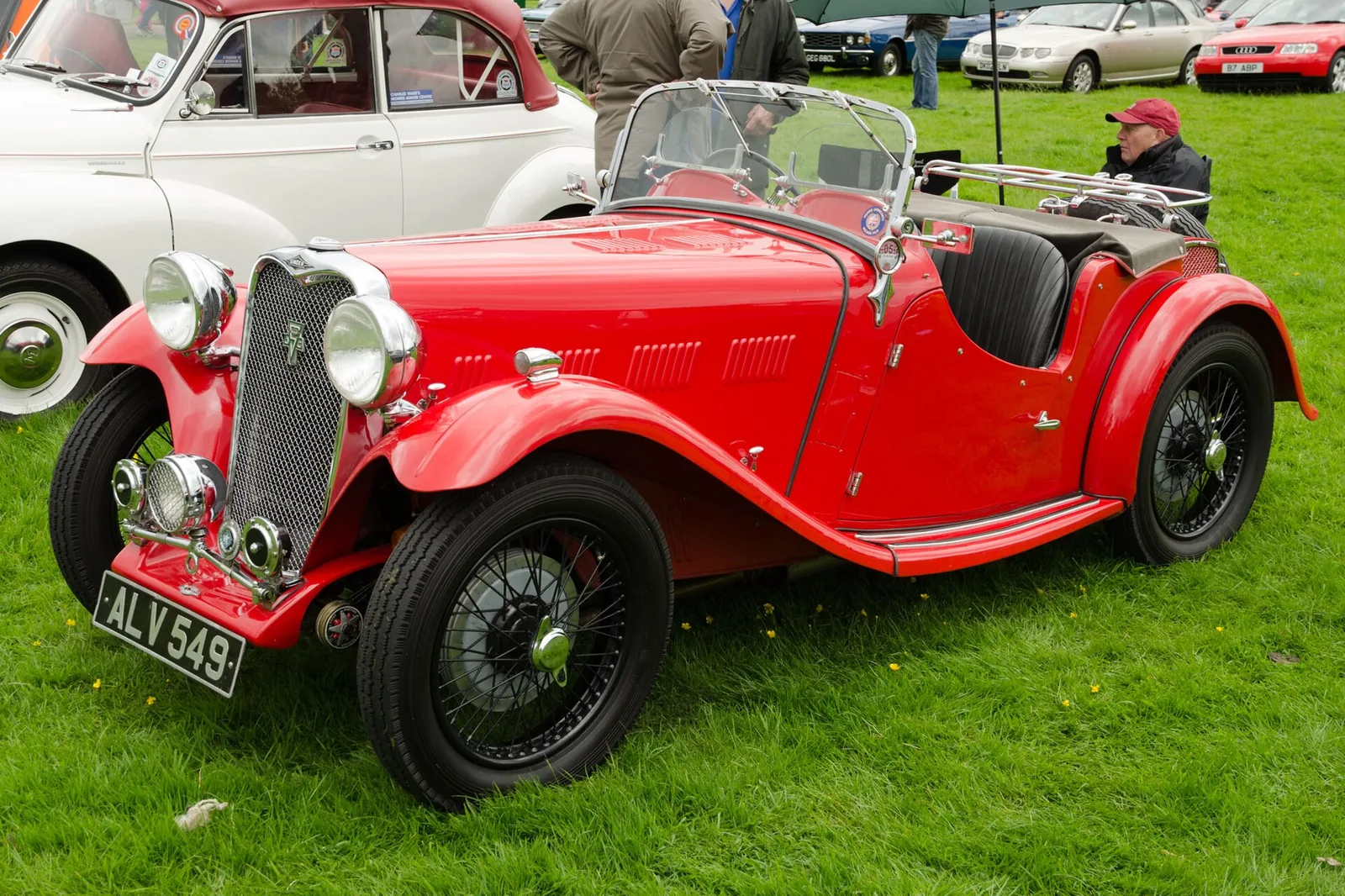 1935 Singer 9 Le Mans
(DVLA) first registered 10 July 1935
Capesthorne Hall Classic Car Show 25/05/2014