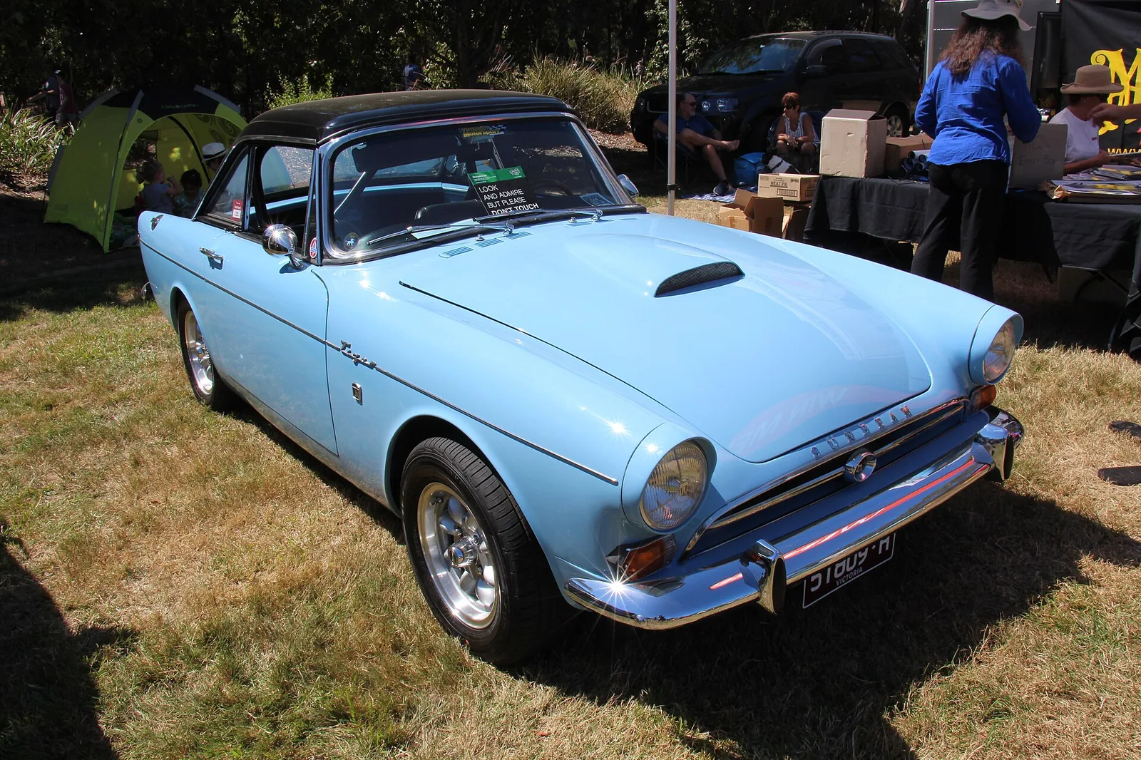 The Sunbeam Tiger was a muscle car version of the British Rootes Group's Sunbeam Alpine roadster. Carroll Shelby produced the prototype, wit