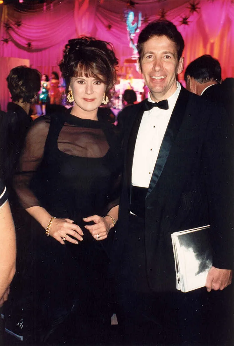 Patricia Richardson and Ken Lillig at the Governor's Ball after the Emmy telecast 9/11/94 - Permission granted to copy, publish, broadcast o