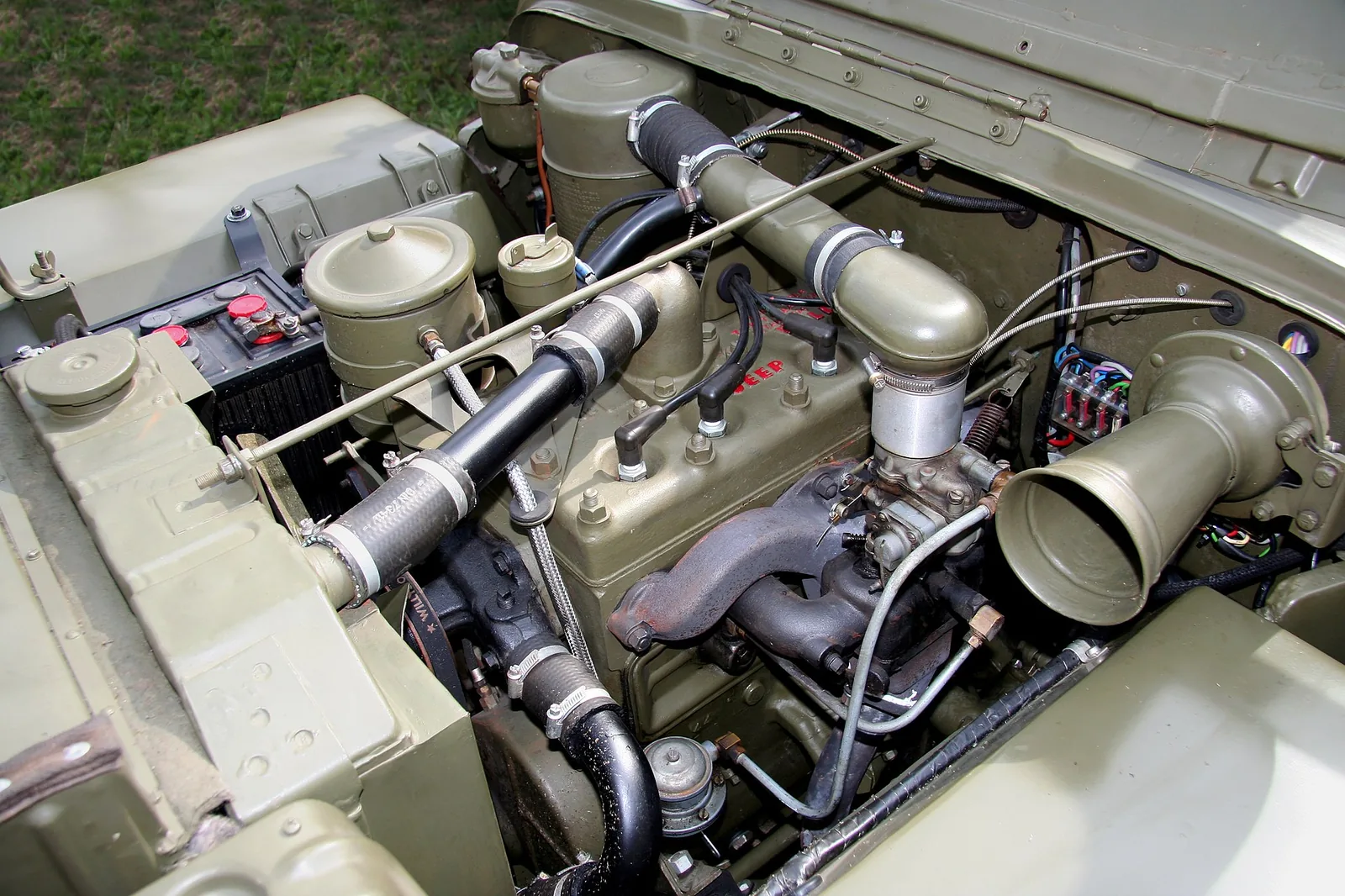 Willys MB, Baujahr 1944, Motor
